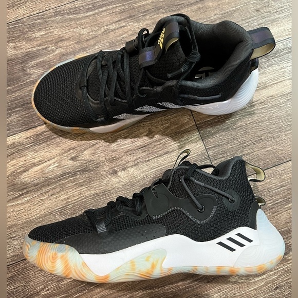 adidas Other - GY6416 Mens Adidas HARDEN STEPBACK 3 Black Marble Basketball Shoes